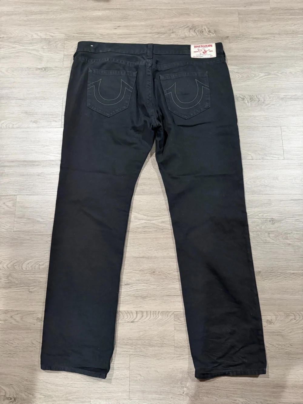 True Religion Men's Black Skinny Fit Jeans - Classic Everyday Denim